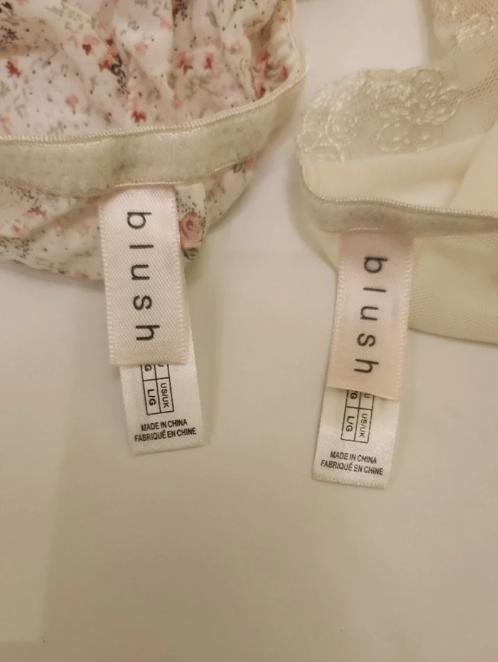 Blush this labeled